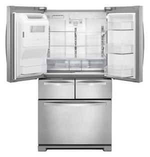 Whirlpool® 26 cu. ft. Double Drawer French Door Refrigerator with Dual Icemakers
