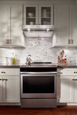 30" Range Hood with Dishwasher-Safe Full-Width Grease Filters
