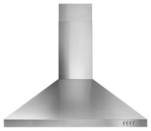 Whirlpool® 30" Contemporary Stainless Steel Wall Mount Range Hood