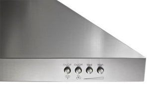 Whirlpool® 30" Contemporary Stainless Steel Wall Mount Range Hood