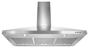 Whirlpool® 36" Contemporary Stainless Steel Wall Mount Range Hood