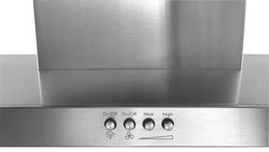 Whirlpool® 30" Stainless Steel Wall Mount Flat Range Hood