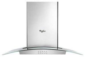 Whirlpool 36" Convertible Glass Kitchen Range Hood with Quiet Partner™ Blower