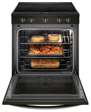 30" Slide-In Electric Range - Black Stainless Steel