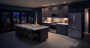 30" Slide-In Electric Range - Black Stainless Steel